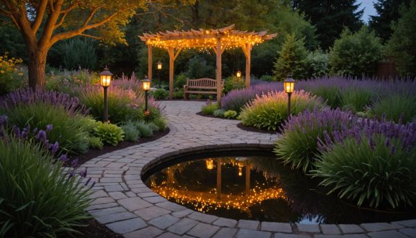 Comment illuminer son jardin à la tombée de la nuit ?
